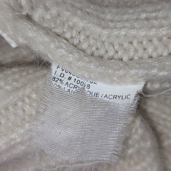 XS | Tristan | Cozy Knit Cowl Neck Sweater - Picture 5 of 5